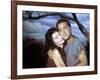 Spartacus by Stanley Kubrik with Kirk Douglas and Jean Simmons, 1960 (photo)-null-Framed Photo