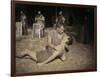 Spartacus by Stanley Kubrik with Tony Curtis and Kirk Douglas, 1960 (photo)-null-Framed Photo