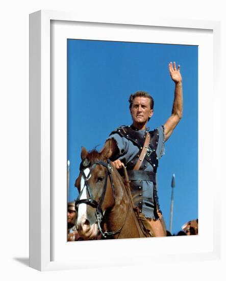 Spartacus, Kirk Douglas, 1960-null-Framed Photo