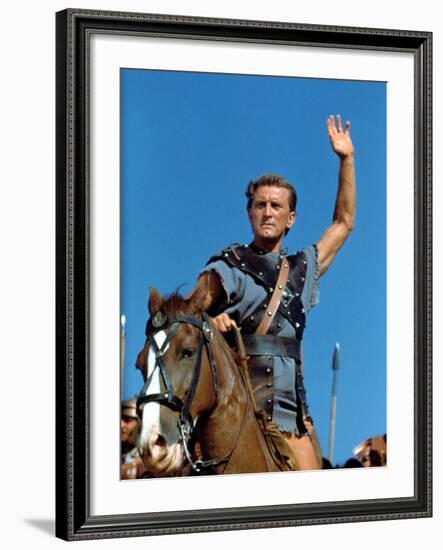 Spartacus, Kirk Douglas, 1960-null-Framed Photo