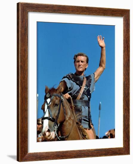 Spartacus, Kirk Douglas, 1960-null-Framed Photo