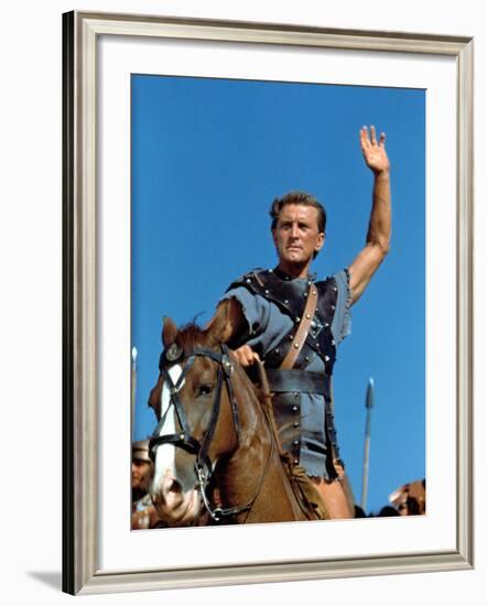 Spartacus, Kirk Douglas, 1960-null-Framed Photo