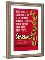 Spartacus: Rebel Against Rome, 1960, "Spartacus" Directed by Stanley Kubrick-null-Framed Giclee Print