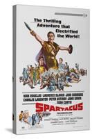 Spartacus: Rebel Against Rome, 1960 "Spartacus" Directed by Stanley Kubrick-null-Stretched Canvas