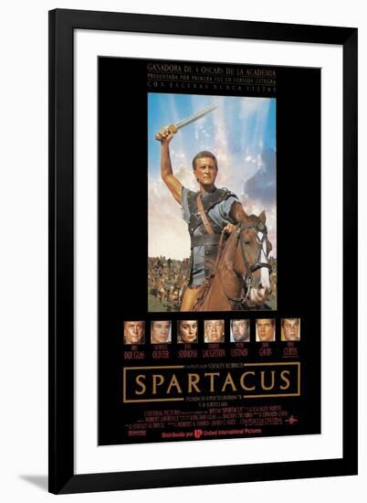 Spartacus: Rebel Against Rome, Directed by Stanley Kubrick, 1960-null-Framed Giclee Print