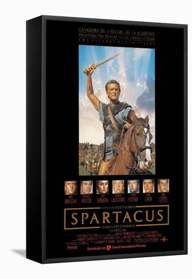 Spartacus: Rebel Against Rome, Directed by Stanley Kubrick, 1960-null-Framed Stretched Canvas