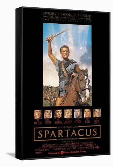 Spartacus: Rebel Against Rome, Directed by Stanley Kubrick, 1960-null-Framed Stretched Canvas