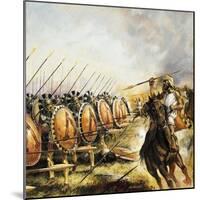Spartan Army-Andrew Howat-Mounted Giclee Print