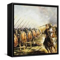 Spartan Army-Andrew Howat-Framed Stretched Canvas