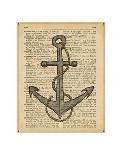 Nautical Series - Anchor-Sparx Studio-Art Print