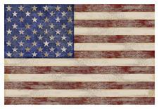 U.S. Flag-Sparx Studio-Art Print