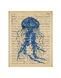 Vintage Jellyfish-Sparx Studio-Art Print