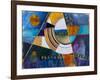 Spatial Navigation, 2011-Margaret Coxall-Framed Giclee Print