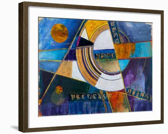 Spatial Navigation, 2011-Margaret Coxall-Framed Giclee Print