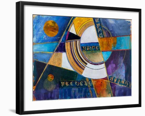 Spatial Navigation, 2011-Margaret Coxall-Framed Giclee Print