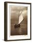 Spazierfahrt Im Segelboot, Offenes Wasser, Segel-null-Framed Giclee Print