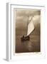 Spazierfahrt Im Segelboot, Offenes Wasser, Segel-null-Framed Giclee Print