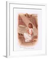 Speak, Lord for Thy Servant Heareth-Henry Ryland-Framed Giclee Print