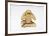 Speak No Evil, One of the Three Wise Monkeys-Japanese School-Framed Giclee Print