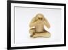 Speak No Evil, One of the Three Wise Monkeys-Japanese School-Framed Giclee Print