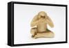 Speak No Evil, One of the Three Wise Monkeys-Japanese School-Framed Stretched Canvas