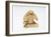 Speak No Evil, One of the Three Wise Monkeys-Japanese School-Framed Giclee Print