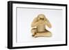 Speak No Evil, One of the Three Wise Monkeys-Japanese School-Framed Giclee Print