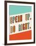 Speak Up-Kindred Sol Collective-Framed Art Print