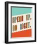 Speak Up-Kindred Sol Collective-Framed Art Print