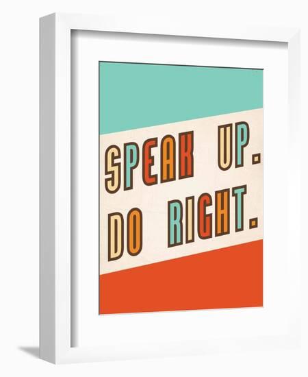 Speak Up-Kindred Sol Collective-Framed Art Print