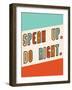 Speak Up-Kindred Sol Collective-Framed Art Print