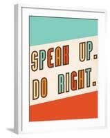 Speak Up-Kindred Sol Collective-Framed Art Print