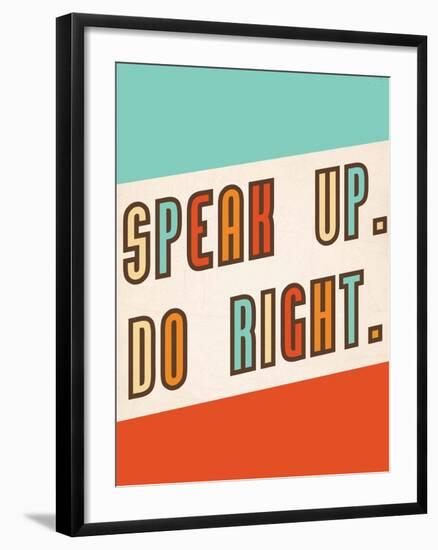 Speak Up-Kindred Sol Collective-Framed Art Print