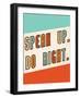 Speak Up-Kindred Sol Collective-Framed Art Print