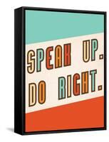 Speak Up-Kindred Sol Collective-Framed Stretched Canvas