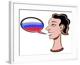 Speaking Russian-Neale Osborne-Framed Giclee Print