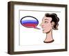 Speaking Russian-Neale Osborne-Framed Giclee Print