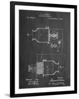 Speaking Telegraph Patent-null-Framed Art Print