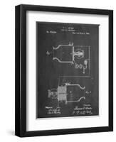 Speaking Telegraph Patent-null-Framed Art Print