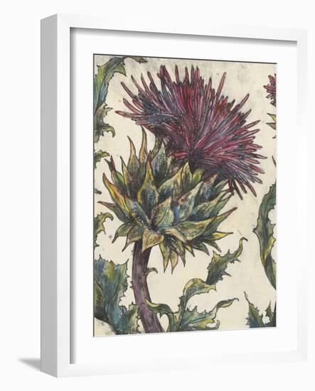 Spear Thistle - Gauche-Vicky Oldfield-Framed Giclee Print