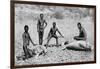 Speared Manatee, North-West Australia, 1922-null-Framed Giclee Print