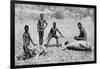 Speared Manatee, North-West Australia, 1922-null-Framed Giclee Print