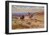 Spearing a Buffalo, 1925-Charles Marion Russell-Framed Giclee Print