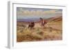 Spearing a Buffalo, 1925-Charles Marion Russell-Framed Giclee Print