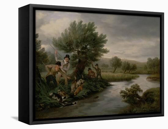 Spearing the Otter, 1805-Philip Reinagle-Framed Stretched Canvas