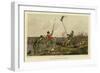 Spearing the Otter-Henry Thomas Alken-Framed Giclee Print