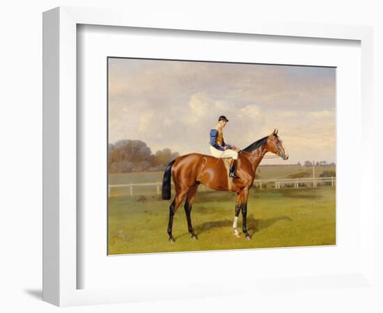 'Spearmint', Winner of the 1906 Derby, 1906-Emil Adam-Framed Giclee Print