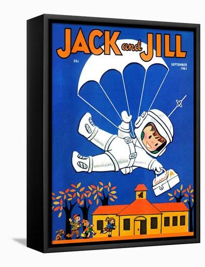 Special Delivery  - Jack and Jill, September 1961-Becky Krehbiel-Framed Stretched Canvas