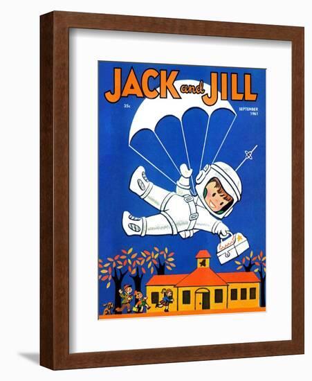 Special Delivery  - Jack and Jill, September 1961-Becky Krehbiel-Framed Giclee Print