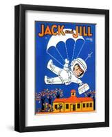 Special Delivery  - Jack and Jill, September 1961-Becky Krehbiel-Framed Giclee Print